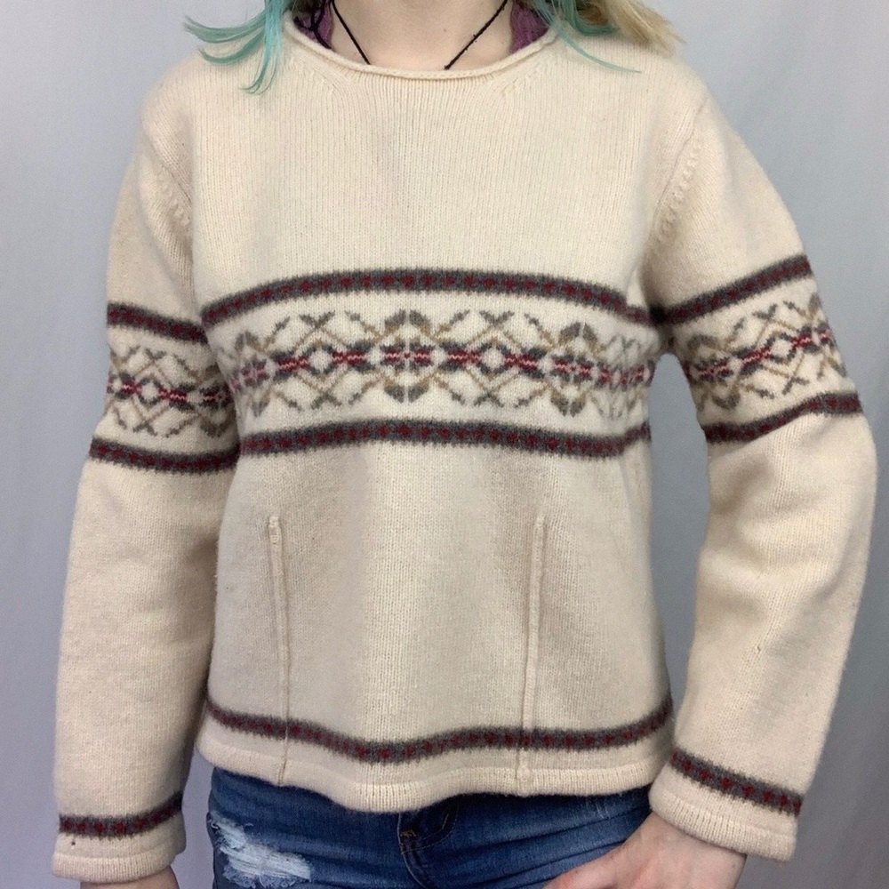 Vintage 90s Eddie Bauer wool sweater